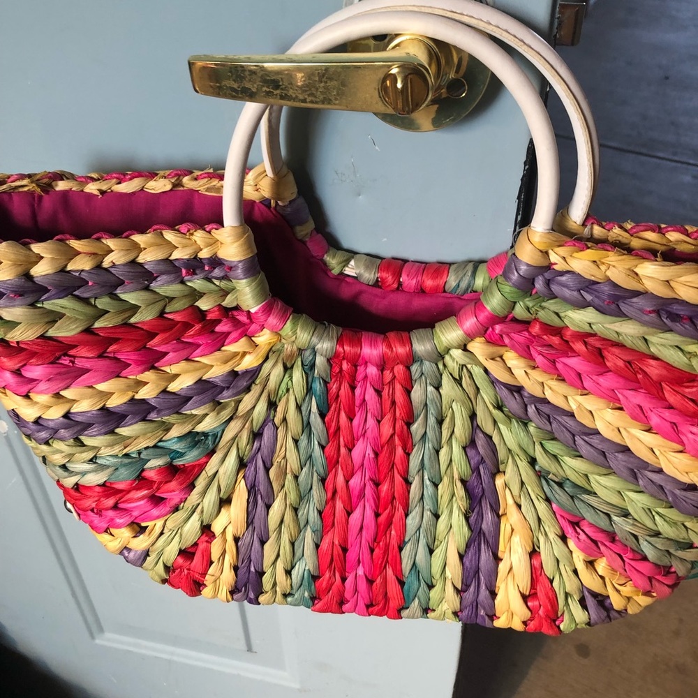 Straw bag